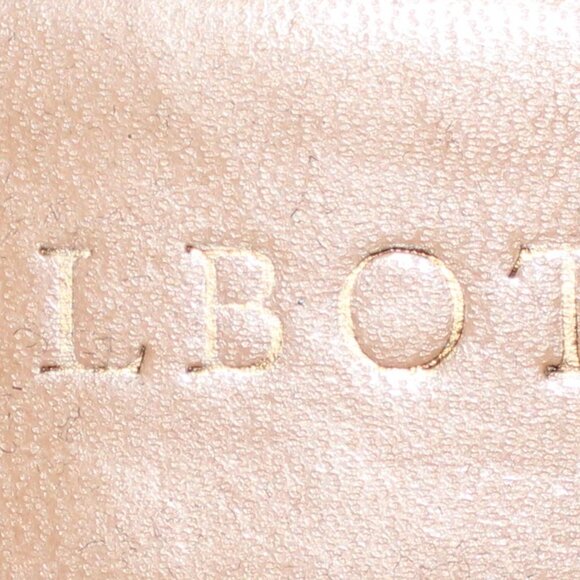 Talbots Brown Embossed Ballet FLats - Sz 8.5 M - Picture 7 of 7